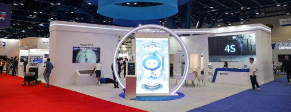 Photo of Kogas trade show booth fabricated by Beaver XP