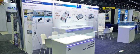 Image of LS EV Korea Trade Show Booth Designed by Beaver XP