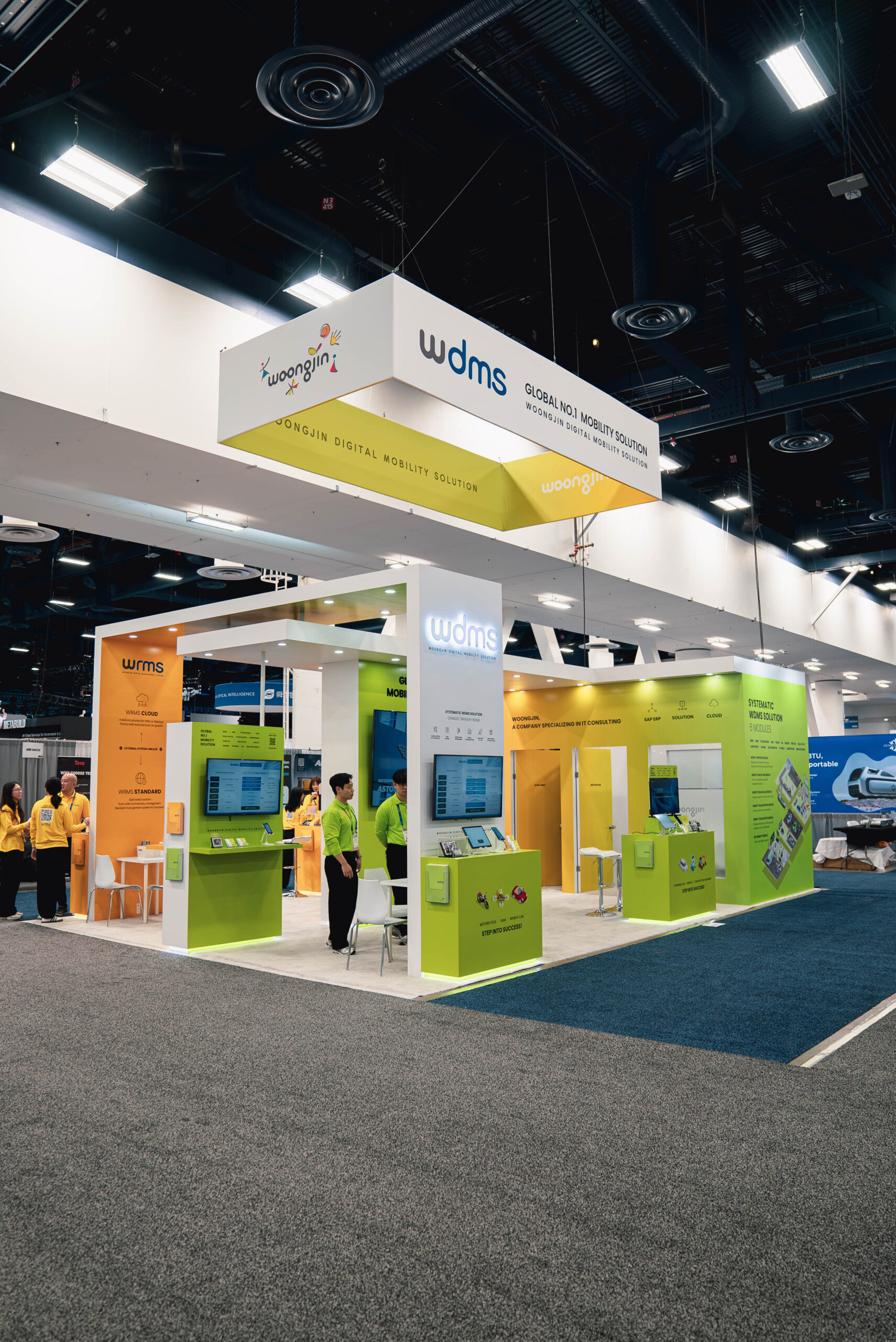 WDMS trade show exhibit by Beaver XP