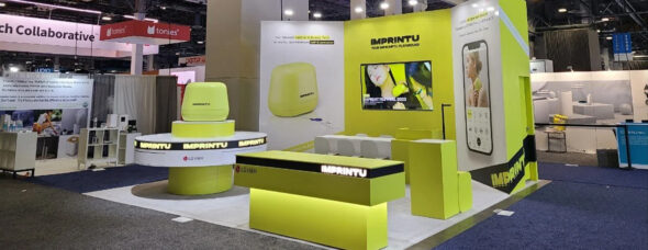 IMPRINTU trade show booth