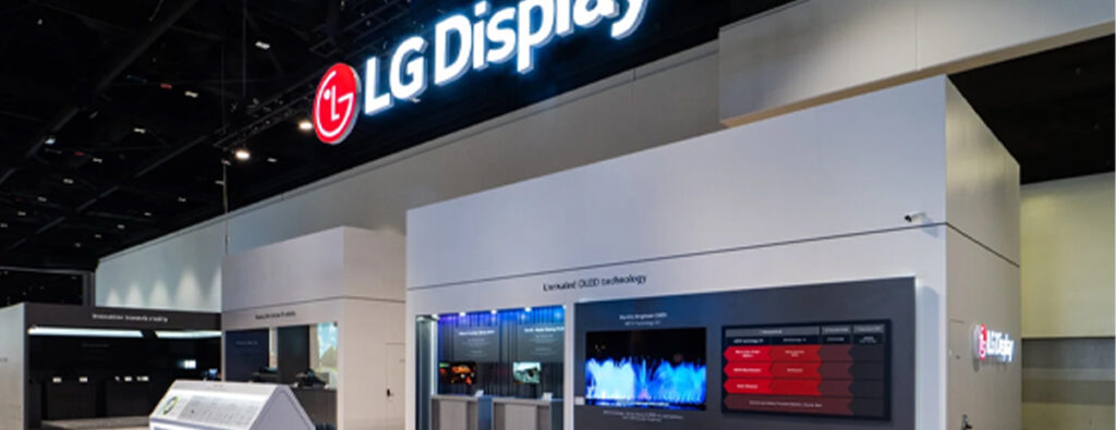 LG Booth by Beaver XP Visits Display Week 2024