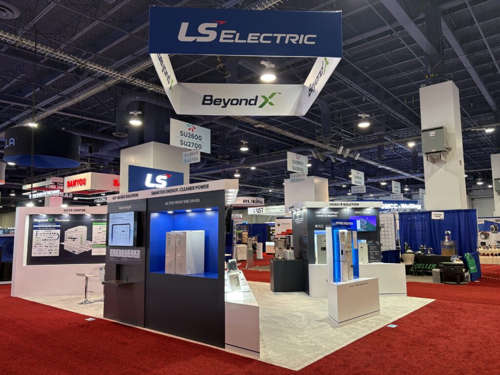 LS Electric trade show booth overview
