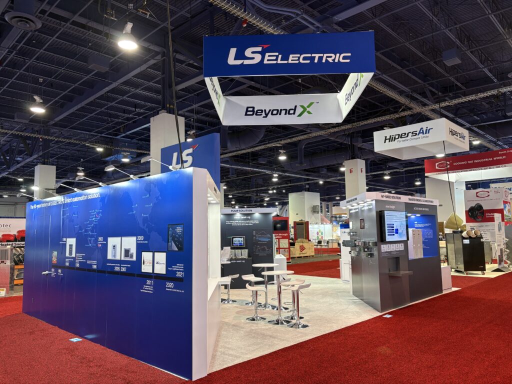 LS Electric custom exhibit design