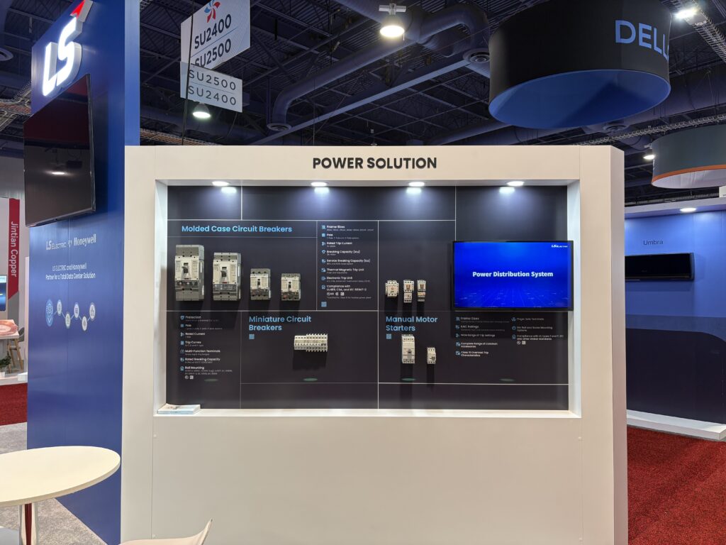 LS Electric power solution wall exhibit