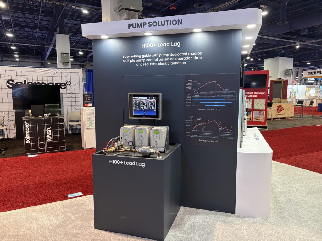 LS Electric pump solution display