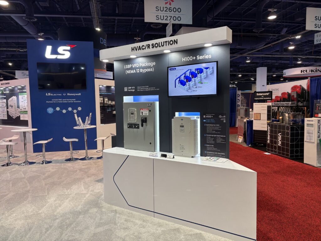 LS Electric electrical equipment display