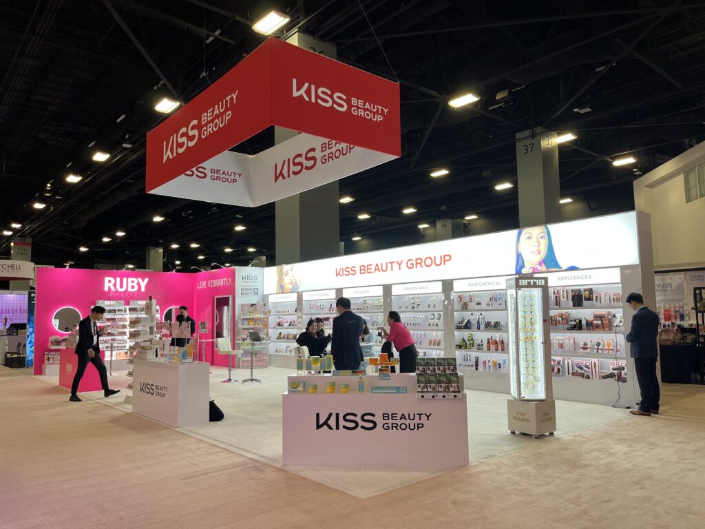 Kiss Beauty Group cosmetics showcase