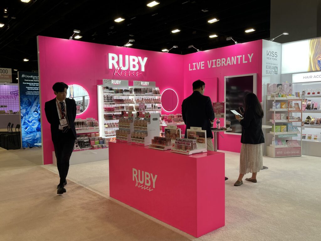 Ruby brand activation exhibit
