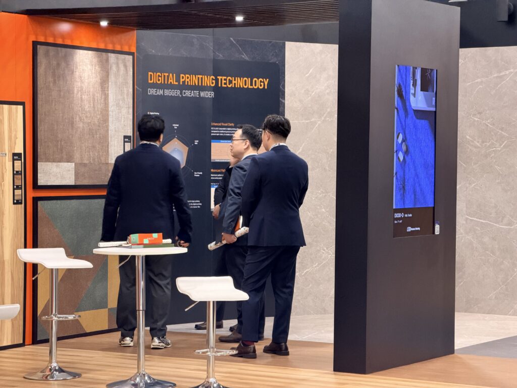 Flooring brand consultation area