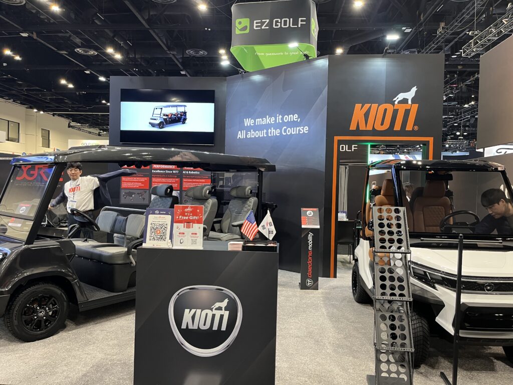 Kioti trade show product display