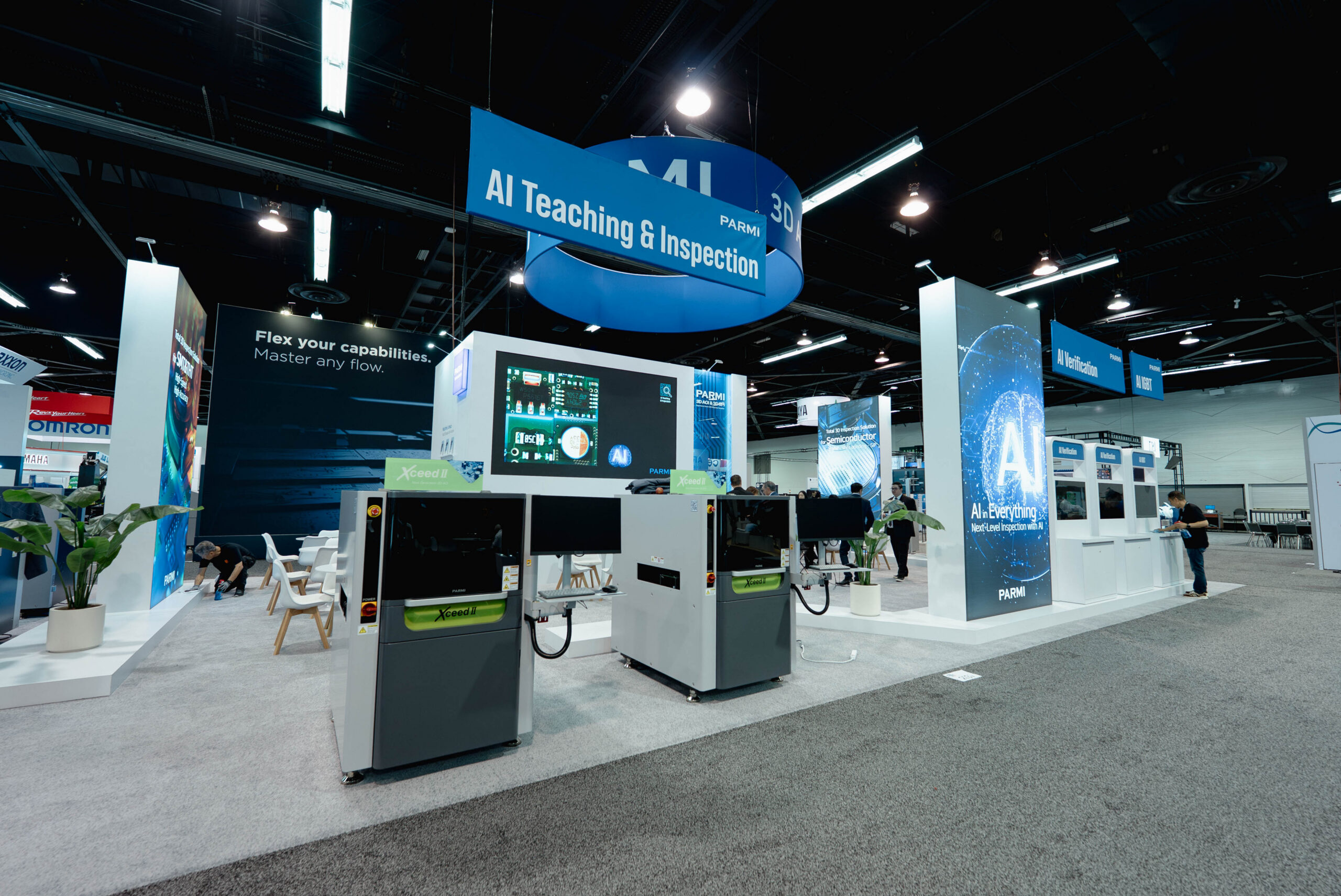 Parmi trade show exhibit by Beaver XP