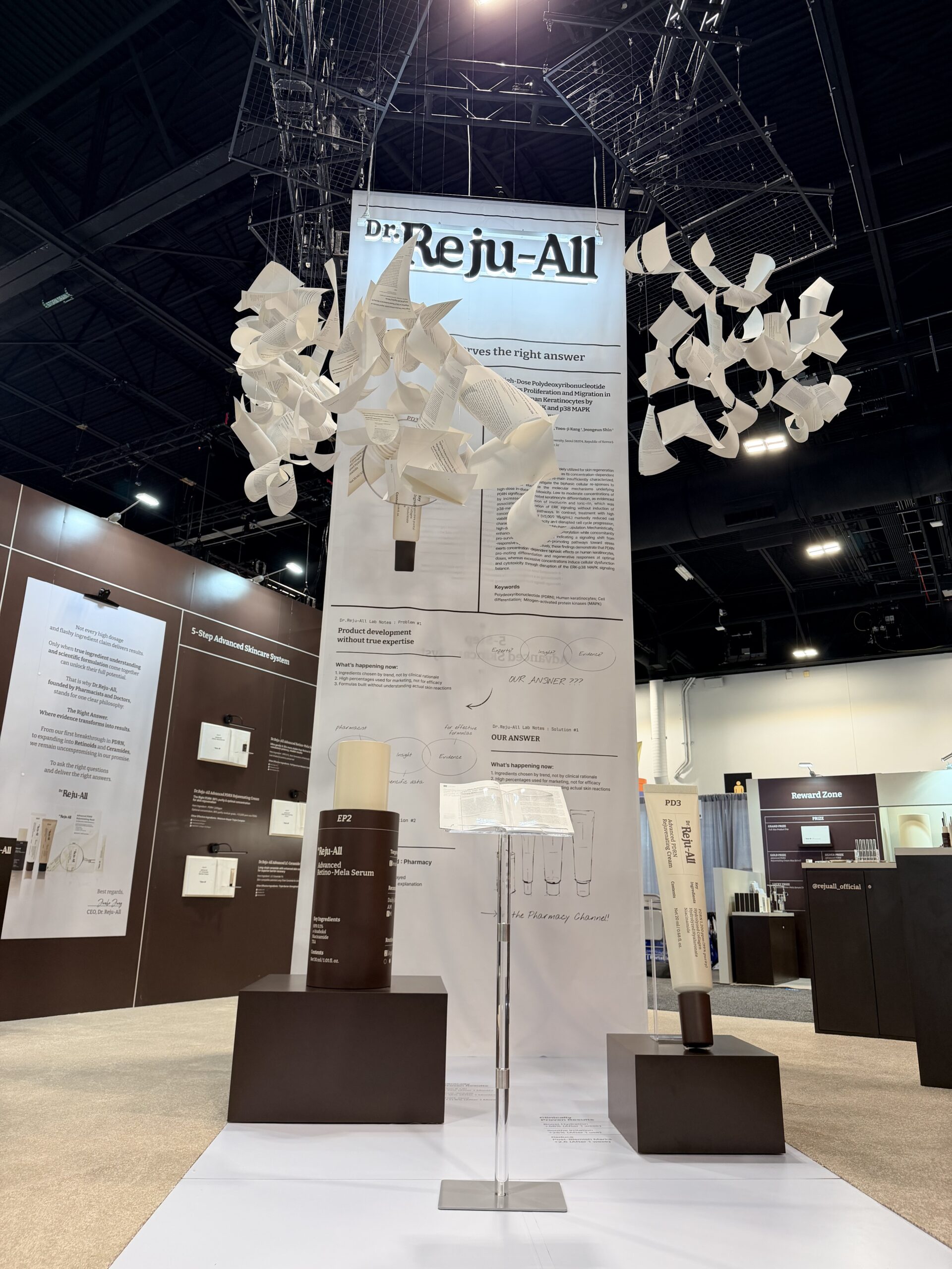 Dr. Reju-All trade show exhibit by Beaver XP