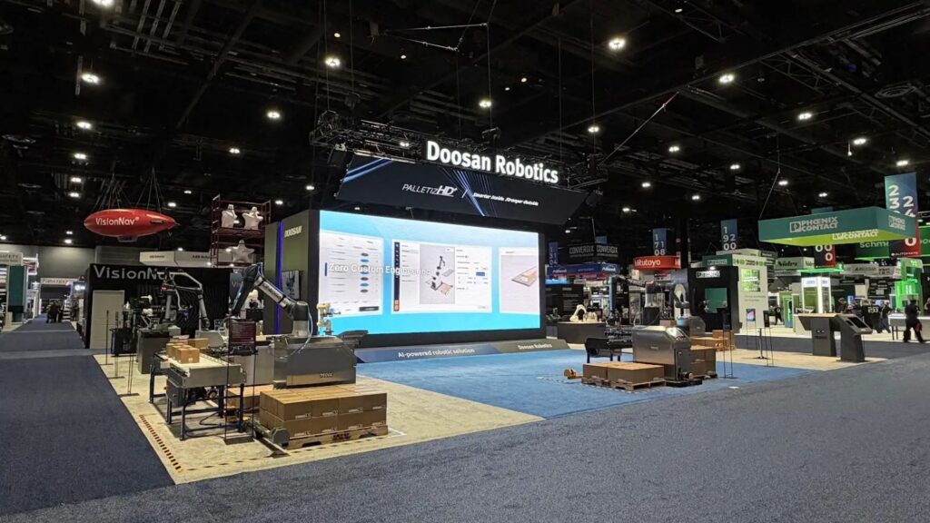 Doosan at Automate 2026: Full Fabrication, Freight, and Install in Chicago
